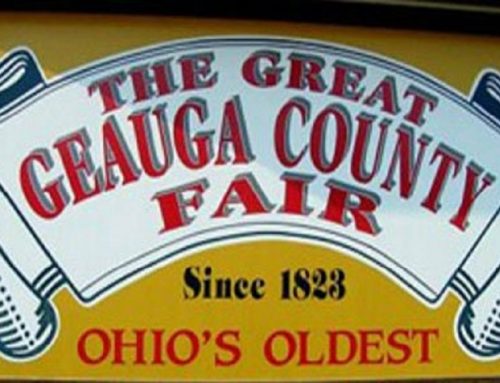 The GOP tent at the 2022 Great Geauga County Fair